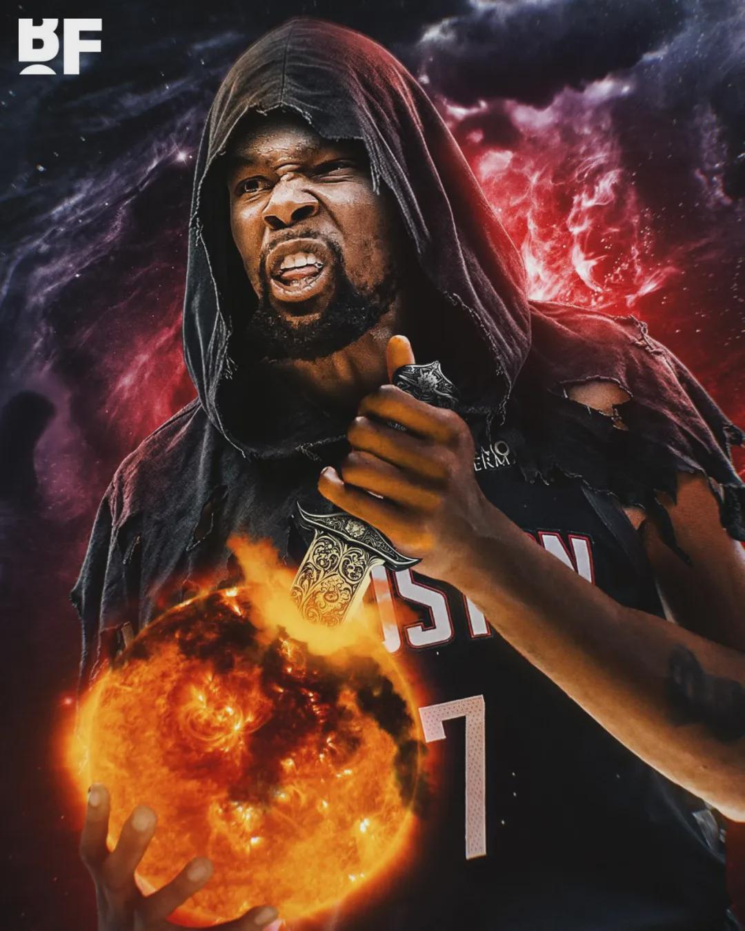 开云体育官方网站-连续三场爆发！NBA历史第五人！37岁杜兰特比肩乔丹
